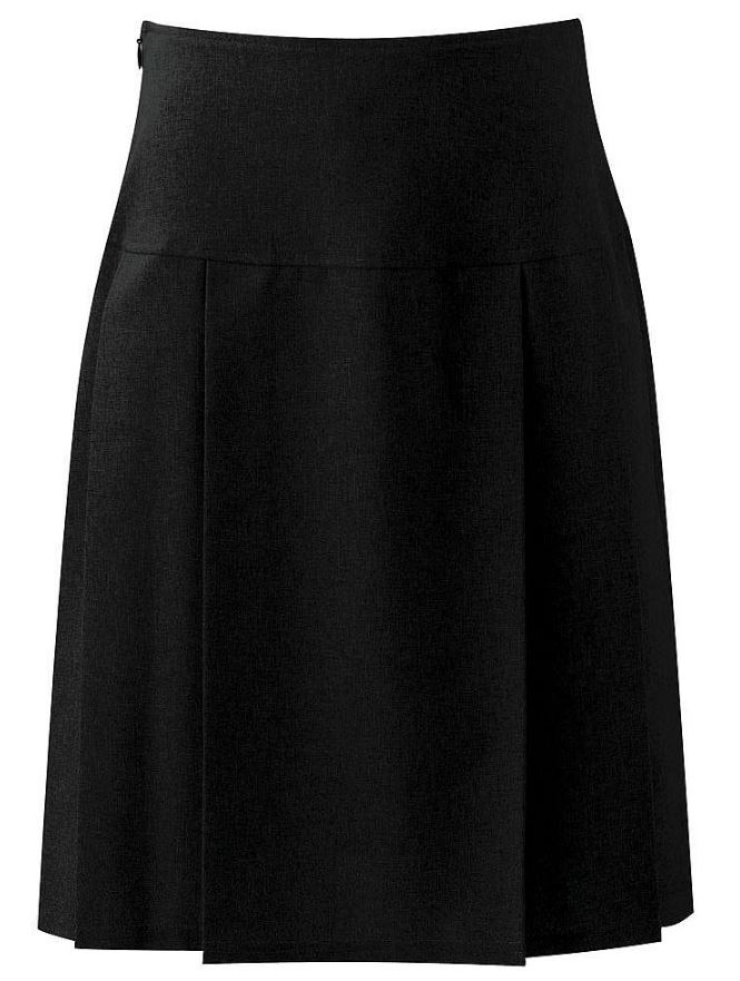 Black Pleated Skirt