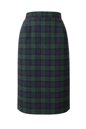 St Bernard's Regulation Black Watch Tartan Skirt
