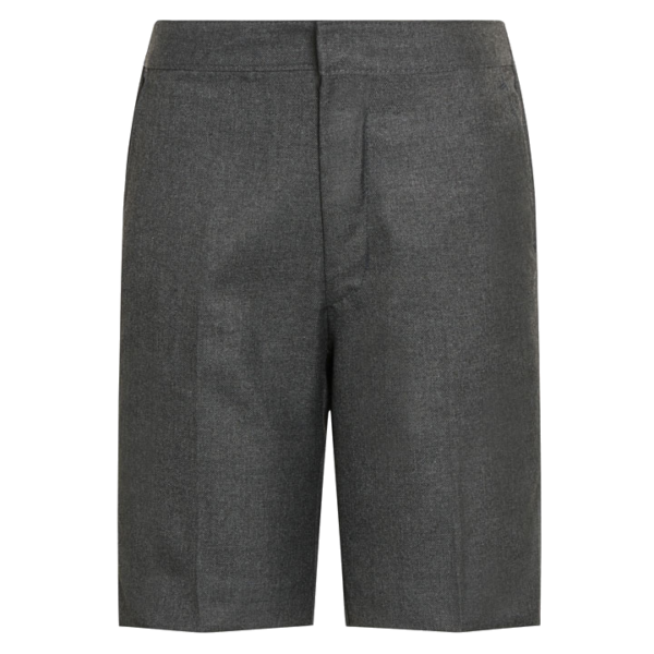 Grey Bermuda School Shorts - School Days Direct