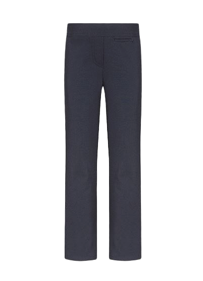 Junior Girl's Navy School Trousers - School Days Direct