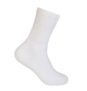 White Short Sport Socks (Twin Pack)