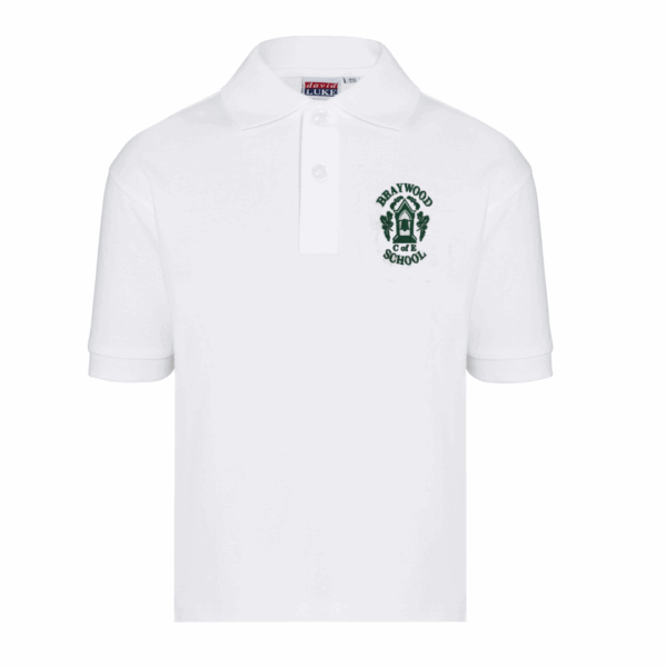 Braywood Boy's White Summer Polo Shirt
