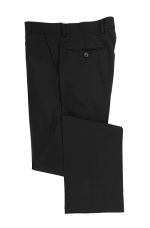 Senior Boy's Black Stretch Trousers