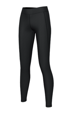 Girl's Black Stretch Leggings