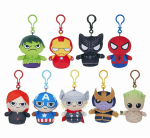 Marvel Avengers Plush Buddy Bag Clip