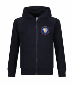 SHGS Navy Zipped Hoodie